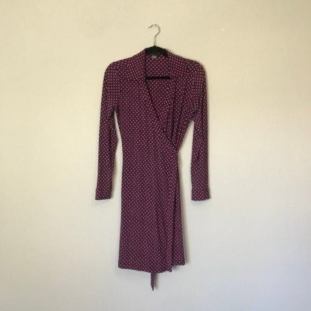 Tommy Hilfiger Wrap Printed Dress